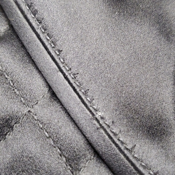 Authentic CHANEL Half Moon Satin Clutch - Picture 6 of 7